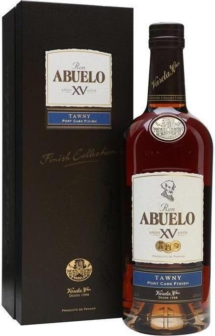 Rom - Abuelo Añejo 15 års Tawny cask Finish, 40%